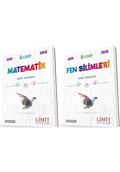 Limit 8. Sınıf Matematik + Fen Bilimleri Soru Seti 2 Kitap 2023