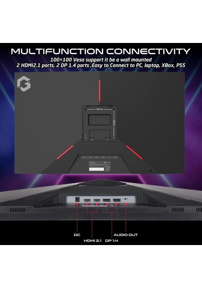 Gop27qhd165 27 165hz 1ms 2k Flat Ips G-sync & Freesync Gaming Monitor