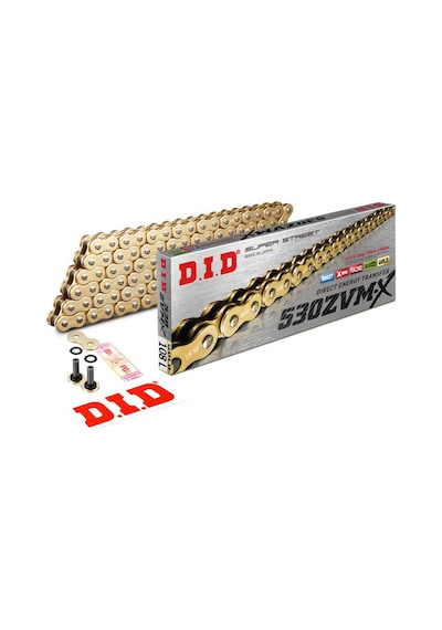 Did 530-108Zvm-x 2012-2017 Ducati Multistrada 1200 Pikes Peak Uyumlu Zincir Zvm-x Xring Gold (Sarı) Renk