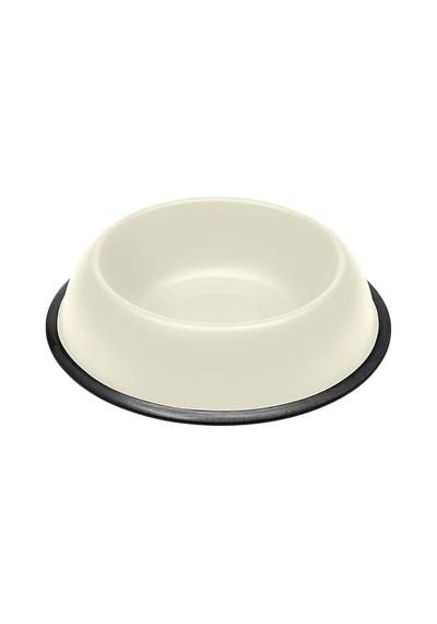 Ferplast Mira 80 Çelik Mama Kabı - Beyaz 2,5lt