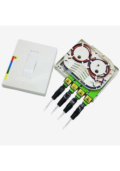 Fiber Optik Sonlandırma Kutusu Odb - Duvar Tipi 4 Port
