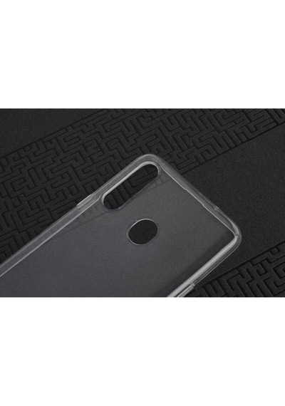 Samsung Uyumlu Galaxy A20s Kılıf Zore Süper Silikon Kapak Renksiz