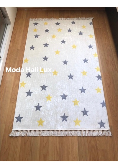 Yıldız Kaymaz Taban Halı Yıkanabilir Halı