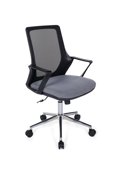Ofisbazaar Alf Fileli Çalışma Koltuğu Ergonomik Şef Ve Toplantı Koltuğu Gri Gri
