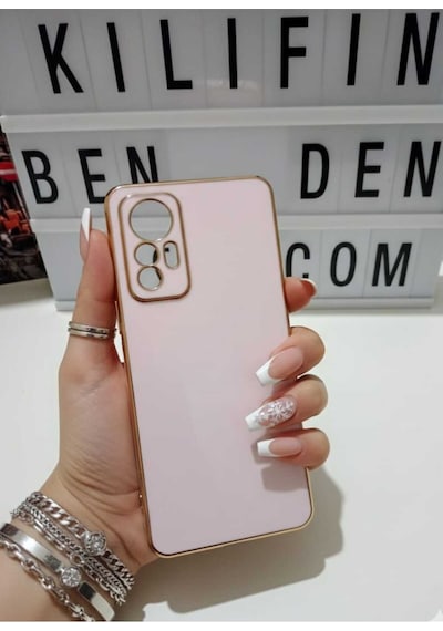 Xiaomi Mi 12 Lite Parlak Kılıf Modeli Pembe