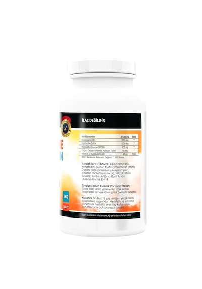 Flx Glucosamine Chondroitin Msm Collagen Vitamin D 180  Tablet
