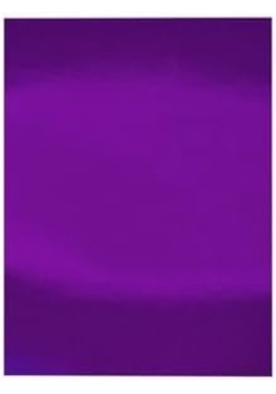 Aynalı Metalik Fon Kartonu Mor 50x70cm 5 Adet Tek Renk 199638281015