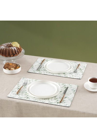 Karaca Home Petra Patterned Amerikan Servisi 2'li Set Yeşil