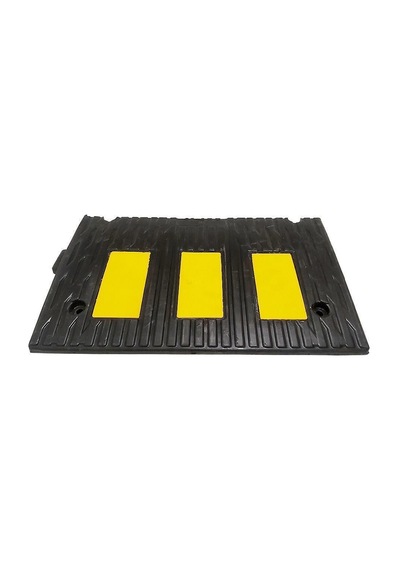 Kauçuk Rampa Set, Otopark Rampası, Kaldırım Rampası 30 X 50 X 4,5 Cm - 3 Bantlı - 5,5 Metre-3899