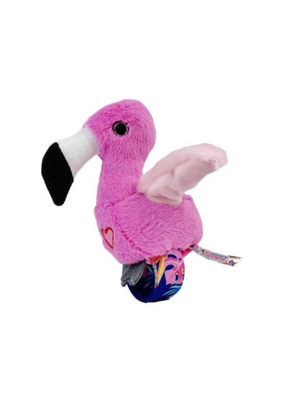 Happy Yappers Slap Bant Kırmızı Konuşan Ve Taklit Eden Flamingo Çok Renkli