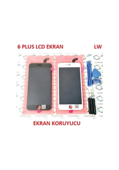 Apple Uyumlu iPhone 6 Plus Lcd Ekran Dokunmatik (LW) (Montaj Seti) (Tkgz6)