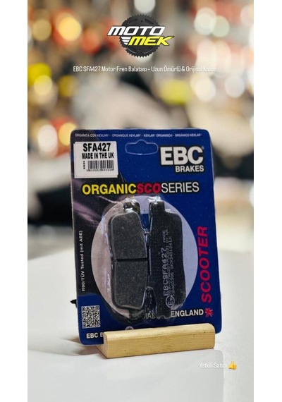 Sym City Com 125 Arka 08-13 Ebc Sfa427 Motor Fren Balatası Uzun Ömürlü &  Kalite
