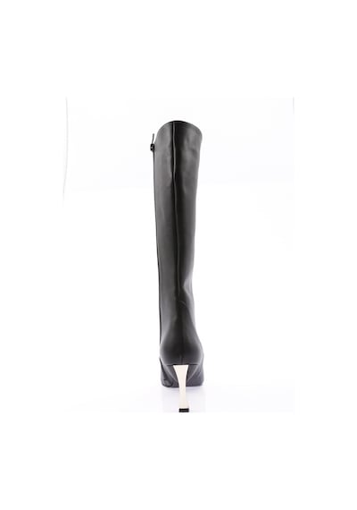 Dgn K110-22k Kadin Sivri Burun İnce Topuklu Çizme K110-1710-R1534 Siyah