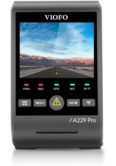Viofo A229 Pro 4k Hdr Sony Starvis 2 Sensörlü Wi-fi Gps'li Araç K