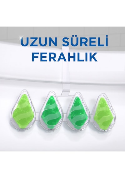Mr. Muscle Active Clean Klozet Blok Çam 2'li 77 G