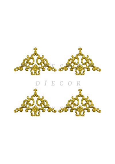 Diecor Dekoratif Polimer Mobilya, Duvar Ve Tavan Motifi Gold 16 X 16 Model:xa75