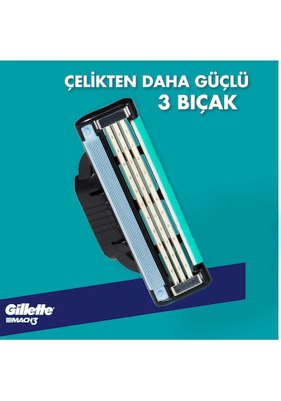 Gillette Mach3 Yedek Başlık 2'li