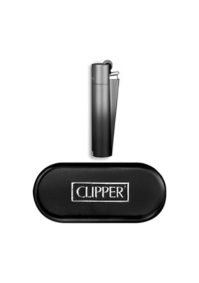 Kutulu Gazlı Metal Gövde Clipper Çakmak Sarı