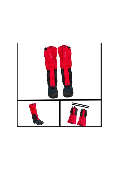 Trekking Pace Outdoor Tozluk Kırmızı - Siyah Kırmızı
