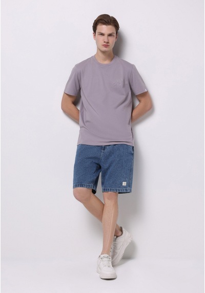 Colin's Colins Regular Fit Orta Bel Düz Erkek İndigo Jean Şort Cl1074451 Q1.v1 Dn44135 Denim