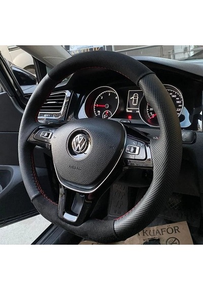Golf 7-jetta-passat-tiguan-polo-t-roc F1 Uyumlu Tüylü Alcantra Di