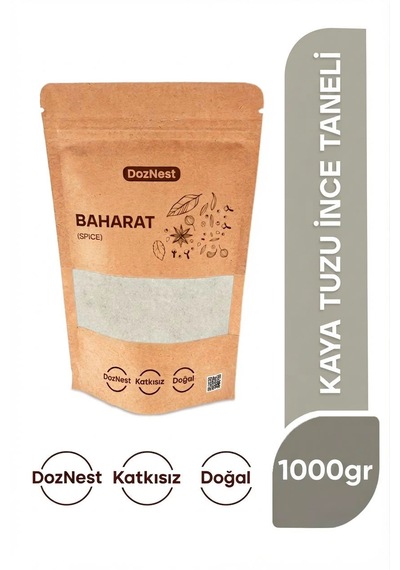 Doznest Kaya Tuzu İnce Taneli 1 Kg