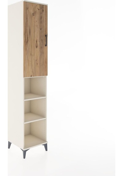 Hyperion Dolap 4 Raflı Tek Kapaklı Tek Askılı 44x44x221 Aytaşı-çam Aytası Hyperion Dolap 4 Raflı Tek Kapaklı Tek Askılı 44x44x221 Aytaşı-çam Aytası
