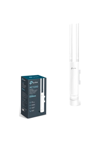 Tp-lınk Eap225-outdoor 1 Port Gigabit 1200mbps Repeater 5ghz Outdoor Access Point