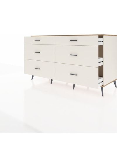 Kronos Konsol 6 Çekmeceli 176x59x99 Aytaşı-çam/aytaşı Aytaşı-çam/aytaşı
