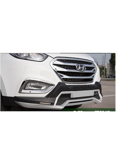 Hyundai İx35 2010- Ön ve Arka Koruma Çift Çıkış Egsozlu Egzozlu