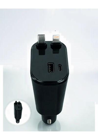 Astraltech Araç Şarj Cihazı 120w Type-c Ve Lightning Çıkışı