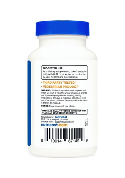 Nutricost Spermidine 1500mg Wheat Germ Extract, 120 Capsules...