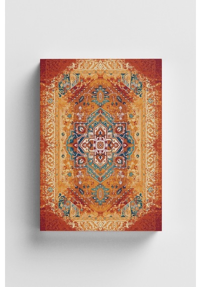 Etnik Desen Serisi 16 Dildade Bullet Journal A5 Noktalı Defter Çok Renkli