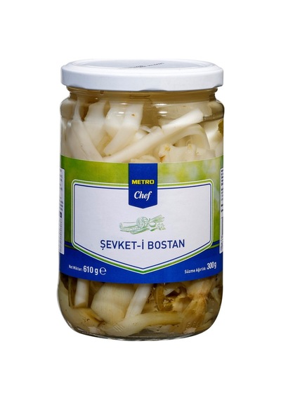 Metro Chef Şevket-i Bostan 610 G - Salamura Konserve Sebze 3'li Ekonomik Paket - 3 Adet Tarı
