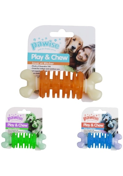 Pawise - 454 - Funny Chew Halka Köpek Kemiği - Csmo-tex - 10,5 Cm