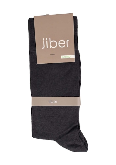 Jiber Erkek Bambu Likralı Uzun Çorap 5500 - 6 Adet Füme