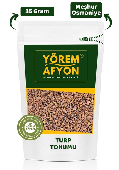 Yörem Afyon Osmaniye Kadirli Topraklarından Ata Mirası Gdo Suz İri Kırmızı Turp Tohumu Raphanus Sativus 35gr