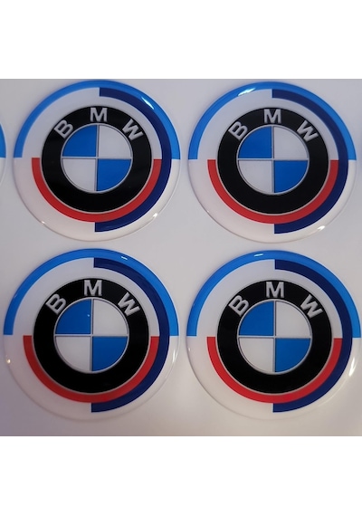 Bmw Plasto (Damla) Yapıştırma Jant Göbeği 4 Lü 65 Mm (552737848)