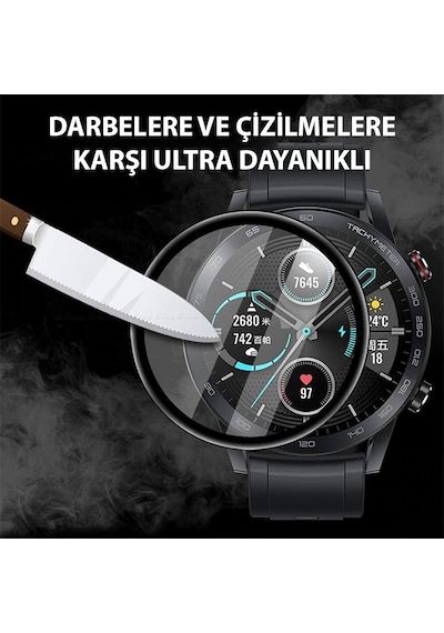 Ally Huawei Uyumlu Watch Gt4 41mm Pmma Tempered Cam Ekran Koruyucu