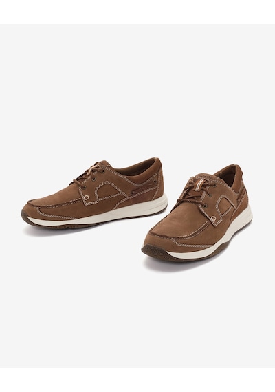 Clarks Sailview Lace Light Tan Nubuck Erkek Bej Günlük Ayakkabı 26176971