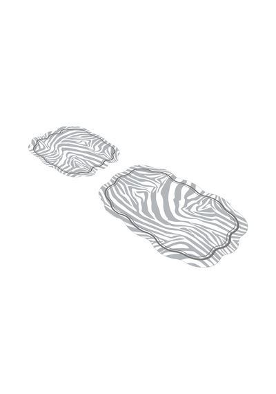 Alanur Lale Lazer Kesim 2 Li Banyo Takimi St210198gr gri