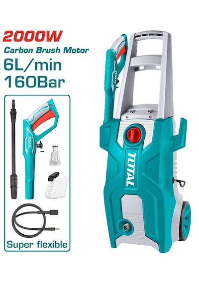 Total 160 Bar Basınçlı Oto Yıkama Makinası 2000w