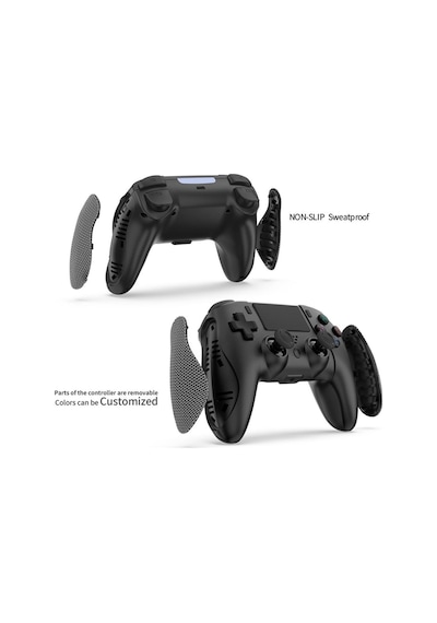 Tp4-0421 Ps4 6 Eksen Yönlü Dual Titreşimli Bluetooth Ergonomik Oyun Kolu