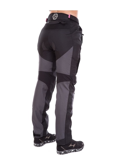 Scoyco P122w Siyah Kadın Motosiklet Pantolonu 4 Mevsim Korumalı Maxdura 600-d Kumaş Women Motorcu Pantolon