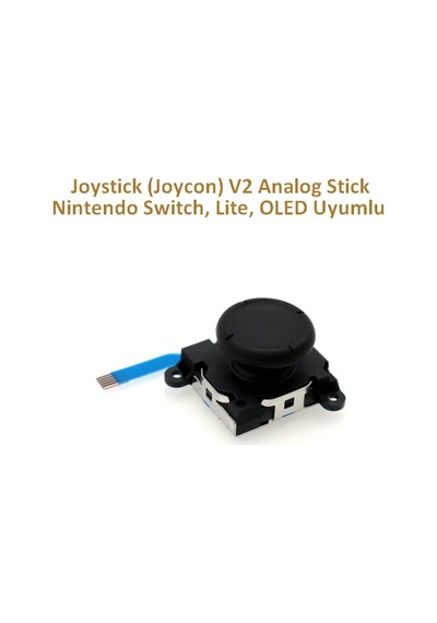 Nintendo Switch Ns Joystick Joycon V2 Analog Stick Siyah