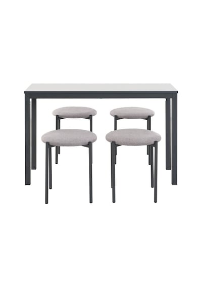Balkon Masası 120 X 45 Cm Gri