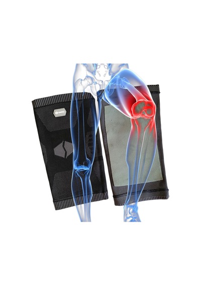 Smıng Patellar Spor Örgü Dizlik Kalın Polar Astarlı Dizlik Koşu Menisküs Gözyaşı Aksesuarı 1 Çift L