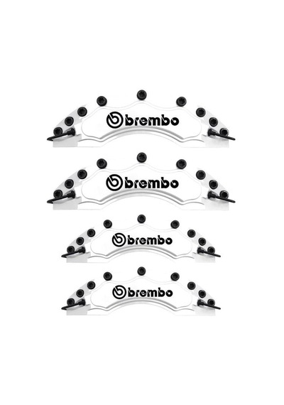 Kia K2700 Uyumlu Brembo Beyaz Kaliper Kapağı 4 Parça Ön Arka Set