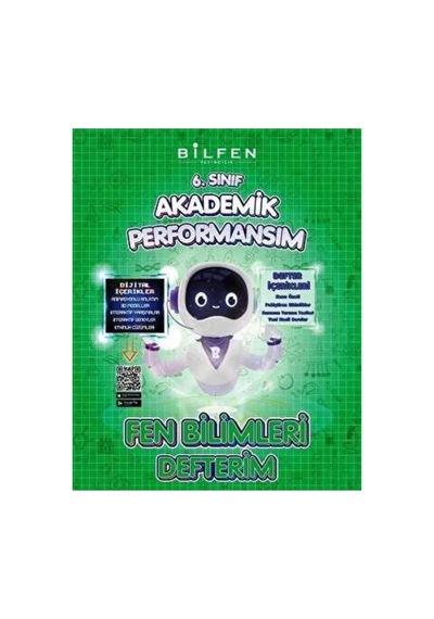 Bilfen 6.sınıf Fen Bilimleri Akademik Performansım Defterim