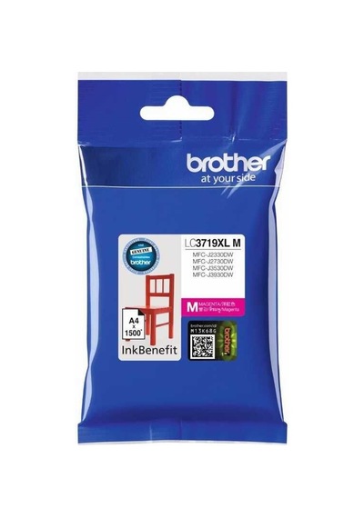 Brother Lc3719xlm Kırmızı  Mürekkep Kartuşu 1500 Sayfa